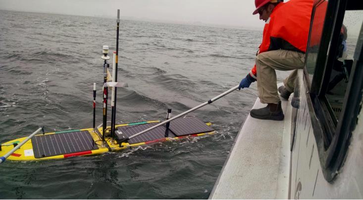 Wave Glider-based communications hotspot - MBARI