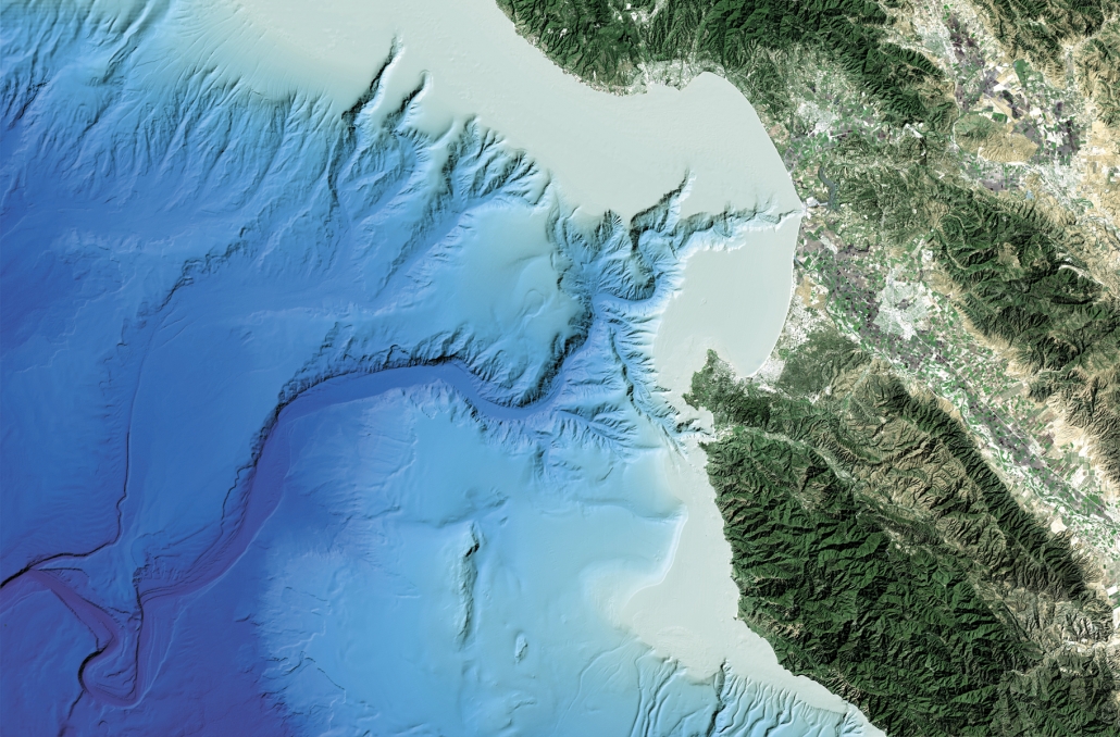 Monterey Bay Topographic Map Monterey Canyon: A Grand Canyon Beneath The Waves - Mbari